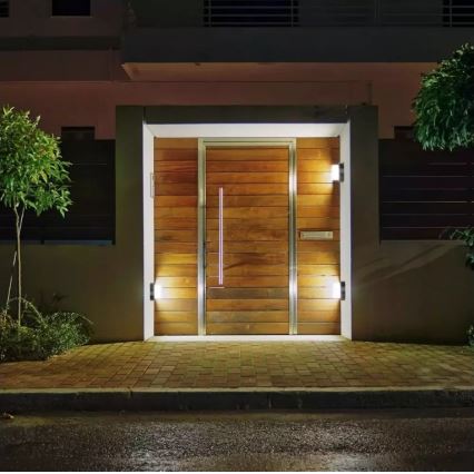 Utomhus LED vägglampa  LED/12W/230V IP65 3000K