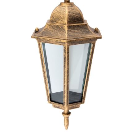 Utomhus ljuskrona med kedja 1xE27/60W/230V guld IP44