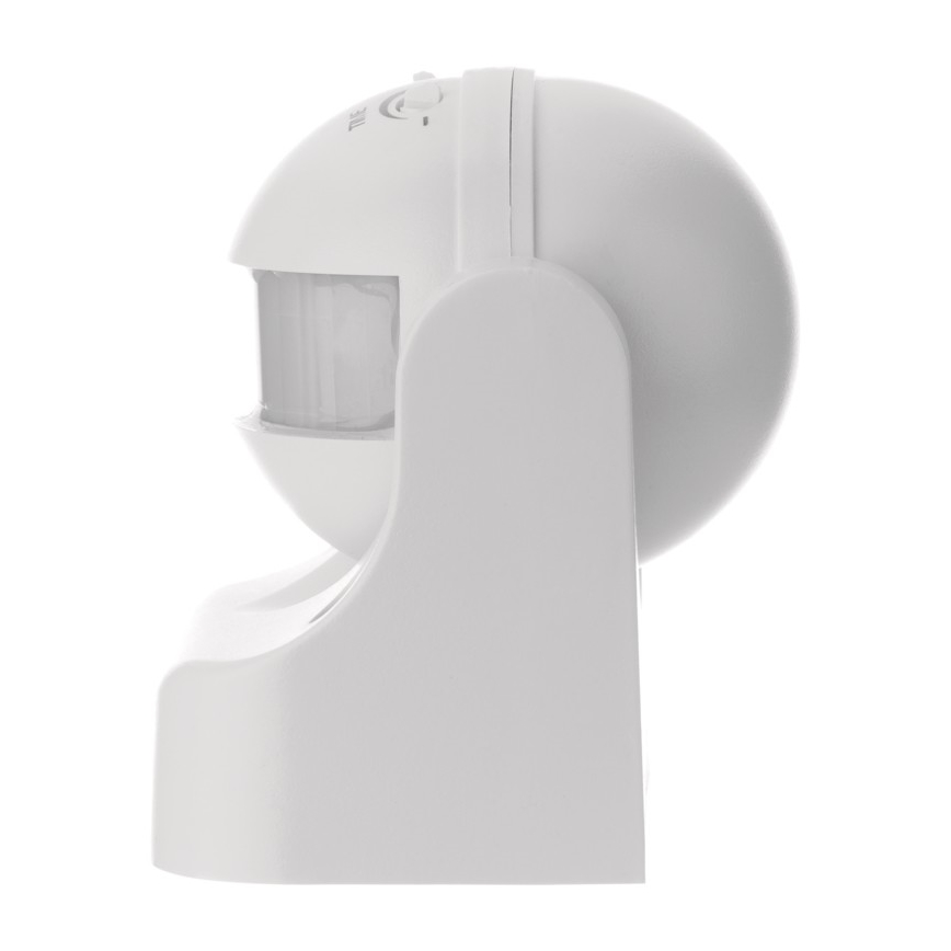 Utomhus PIR-sensor B 180° 1200W/230V IP44 vit