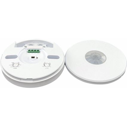 Utomhus rörelsesensor 360x120° vit IP65