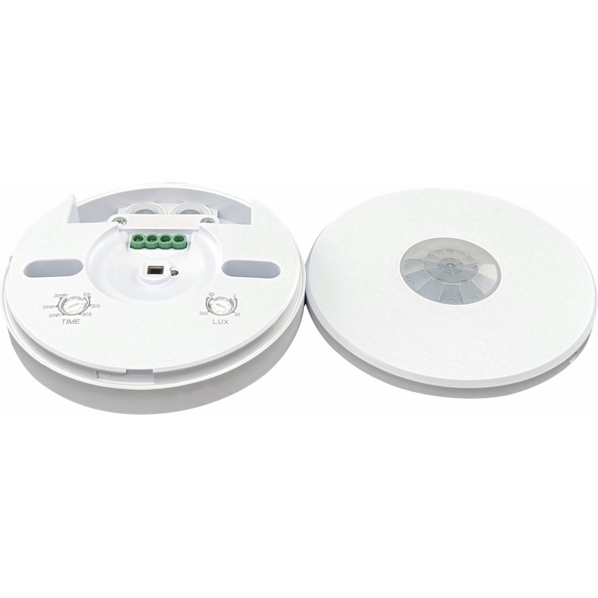 Utomhus rörelsesensor 360x120° vit IP65