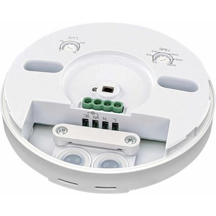Utomhus rörelsesensor 360x120° vit IP65