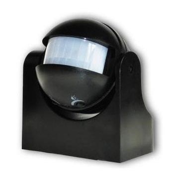 Utomhus rörelsesensor CN 09 svart IP44
