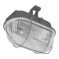 Utomhus Takbelysning OVAL 1xE27/60W/230V grå IP44