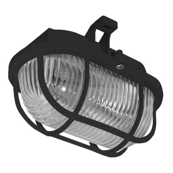 Utomhus Takbelysning OVAL 1xE27/60W/230V IP44