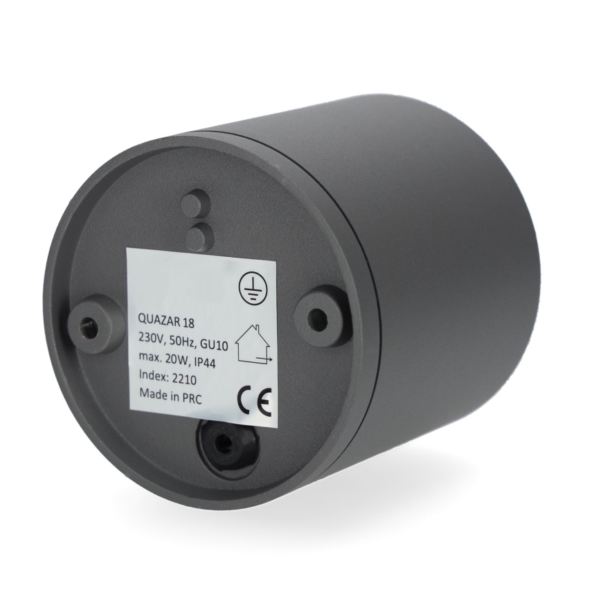 Utomhus Takbelysning QUAZAR 1xGU10/20W/230V IP44