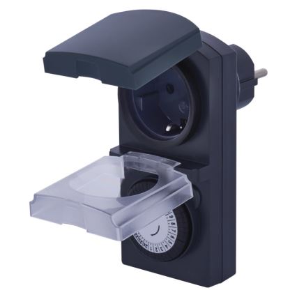 Utomhus timer mekanisk strömbrytare IP44