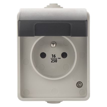 Utomhus Uttag FRENCH 250V/16A IP54