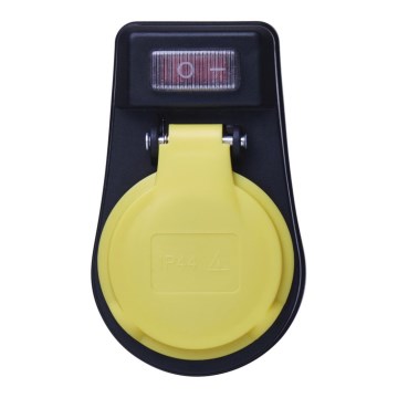 Utomhus Uttag med en strömbrytare FRENCH 250V/16A IP44