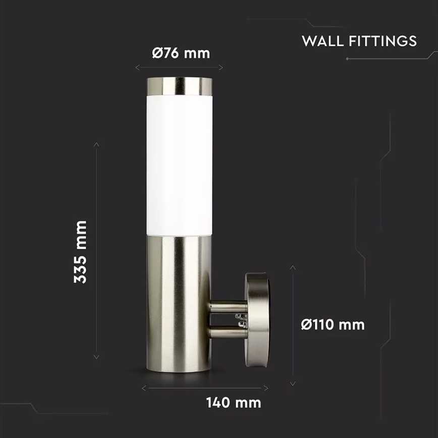 Utomhus Väggbelysning 1xE27/60W/230V IP65