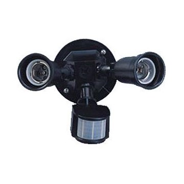 Utomhus Väggbelysning med PIR-sensor T272 2xE27/150W IP44