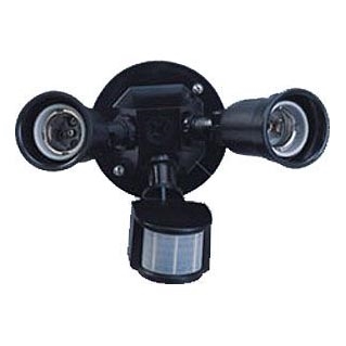Utomhus Väggbelysning med PIR-sensor T272 2xE27/150W IP44