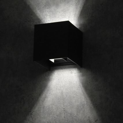 Utomhus vägglampa KIOTO 1xG9/5W/230V IP44 svart