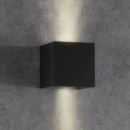 Utomhus vägglampa KIOTO 1xG9/5W/230V IP44 svart
