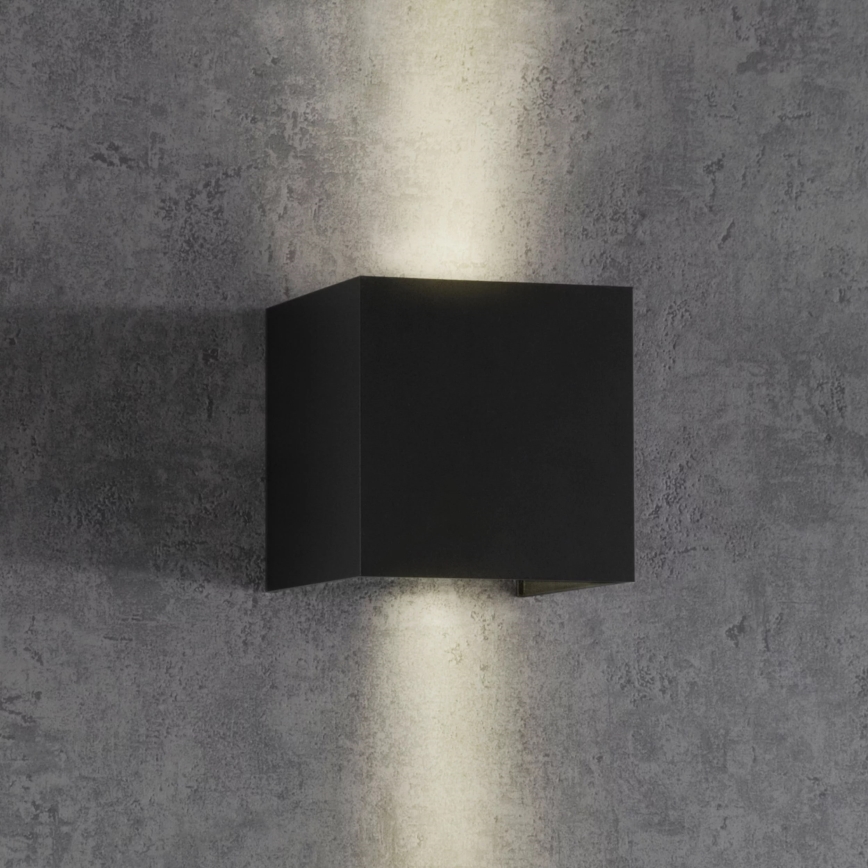 Utomhus vägglampa KIOTO 1xG9/5W/230V IP44 svart