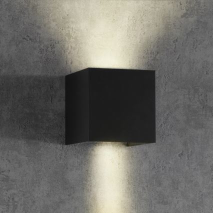 Utomhus vägglampa KIOTO 1xG9/5W/230V IP44 svart