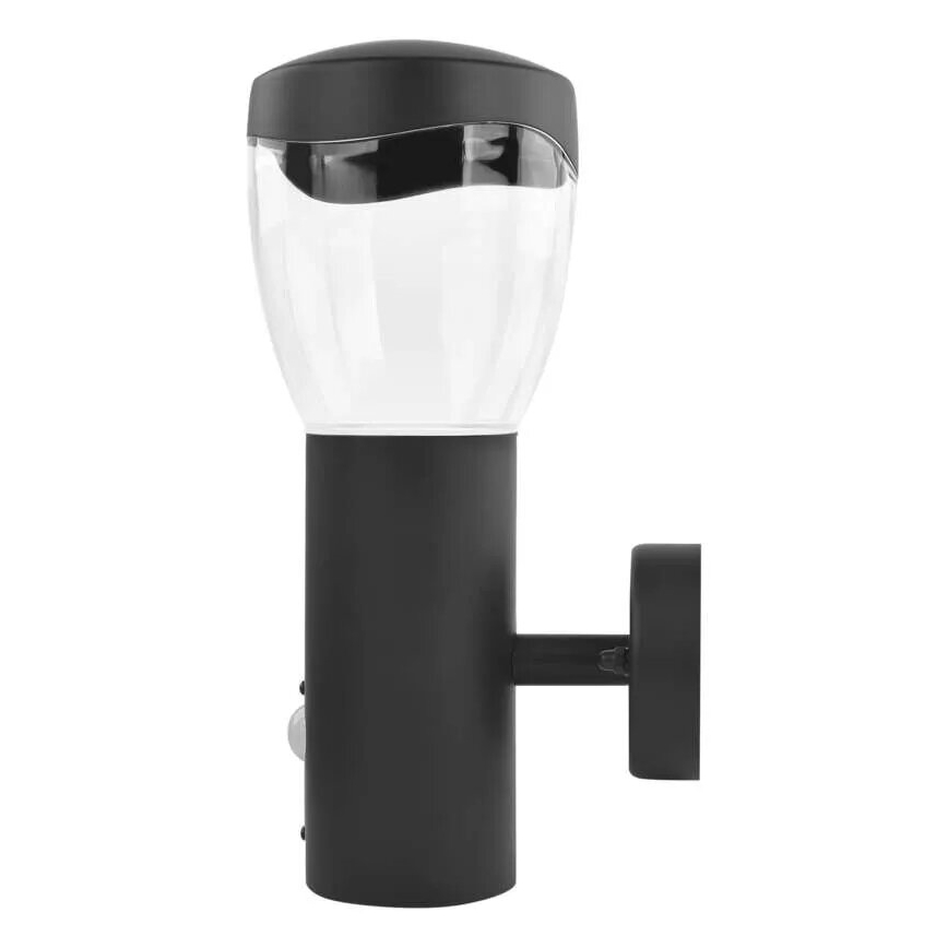 Utomhus vägglampa med sensor ARTEO 1xE27/15W/230V IP44