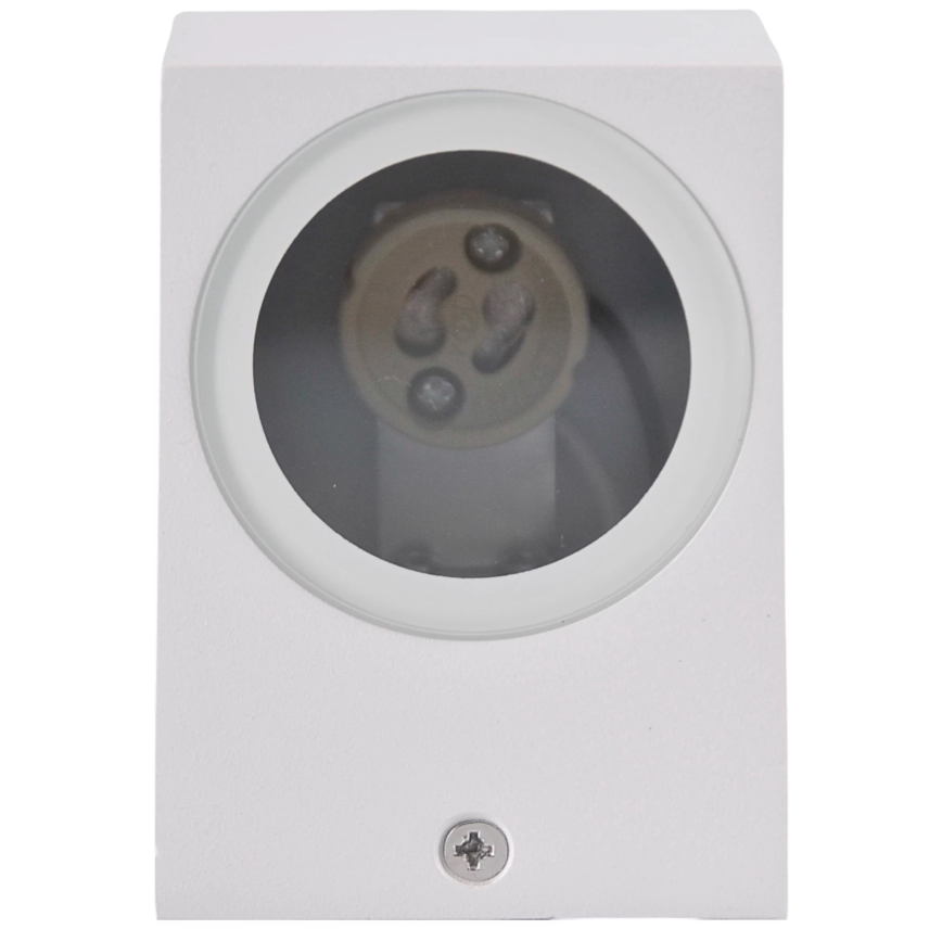 Utomhus Väggspotlight BOSTON 1xGU10/10W/230V IP44
