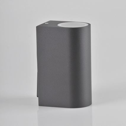 Utomhus Väggspotlight BOSTON 2xGU10/10W/230V IP44