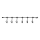 Utomhusanslutningssladd EASY CONNECT 6 anslutningar 2,8m IP67