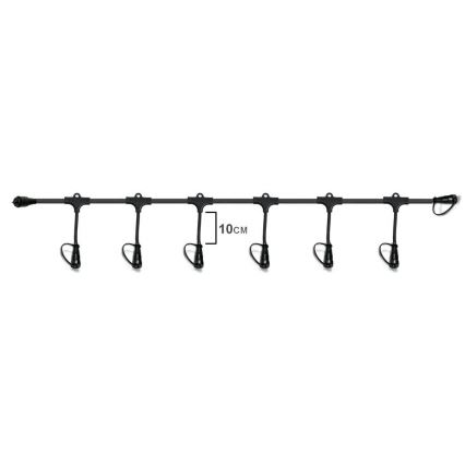 Utomhusanslutningssladd EASY CONNECT 6 anslutningar 2,8m IP67