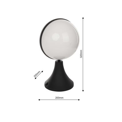 Utomhusbelysning CIRCULO 1xE27/40W/230V IP44