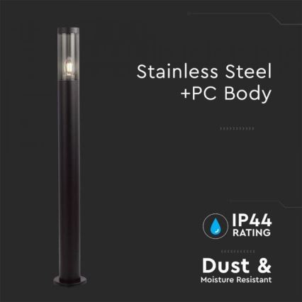 Utomhuslampa 1xE27/18W/230V IP44 100 cm