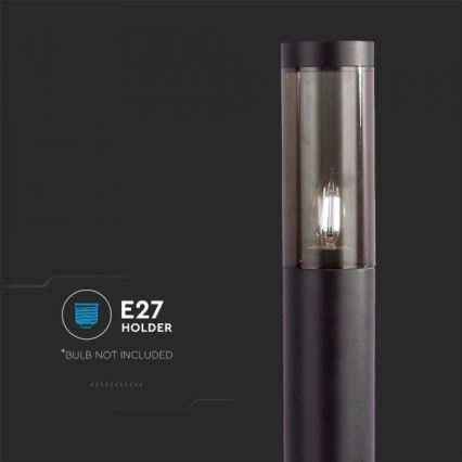 Utomhuslampa 1xE27/18W/230V IP44 100 cm