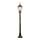 Utomhuslampa 1xE27/20W/230V IP43 96,5 cm patina