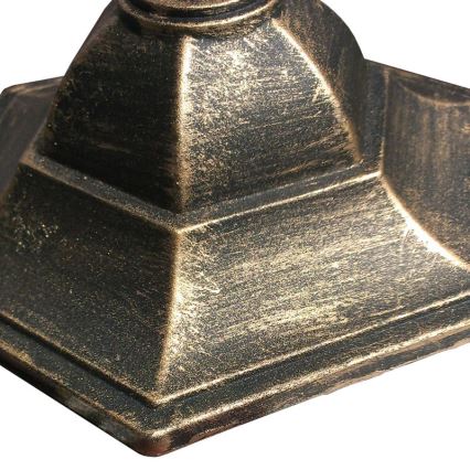 Utomhuslampa 1xE27/20W/230V IP43 96,5 cm patina