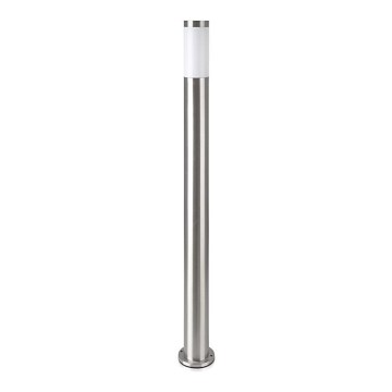 Utomhuslampa 1xE27/60W/230V IP44 110cm matt krom