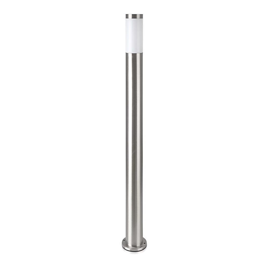 Utomhuslampa 1xE27/60W/230V IP44 110cm matt krom