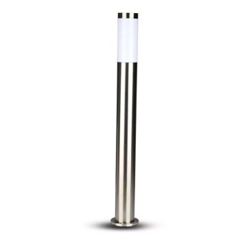 Utomhuslampa 1xE27/60W/230V IP44 80 cm matt krom