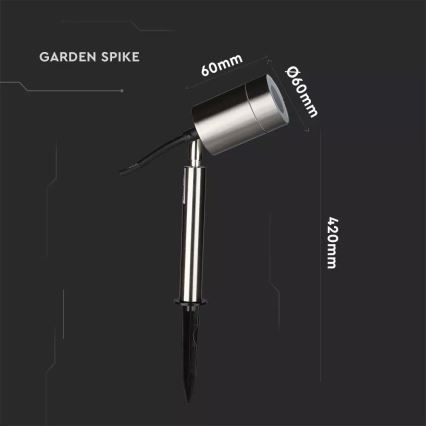 Utomhuslampa 1xGU10/35W/230V IP44