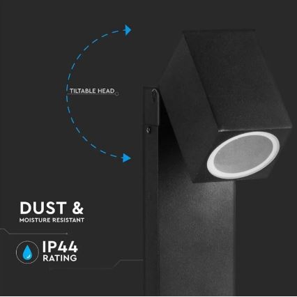 Utomhuslampa 1xGU10/35W/230V IP44
