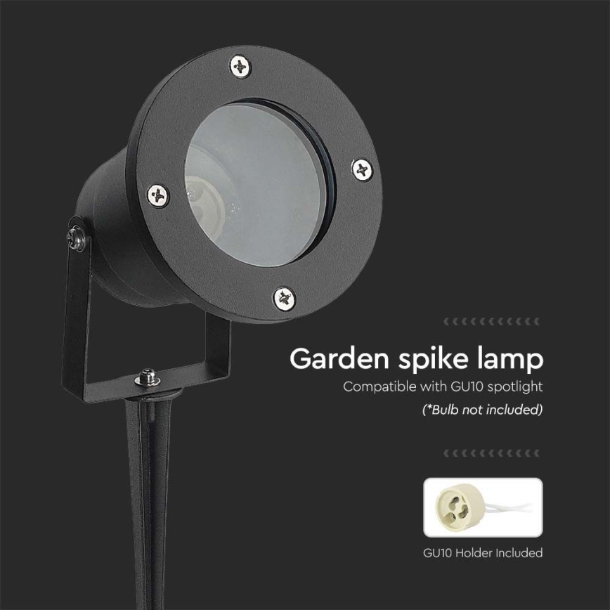 Utomhuslampa 1xGU10/35W/230V IP65