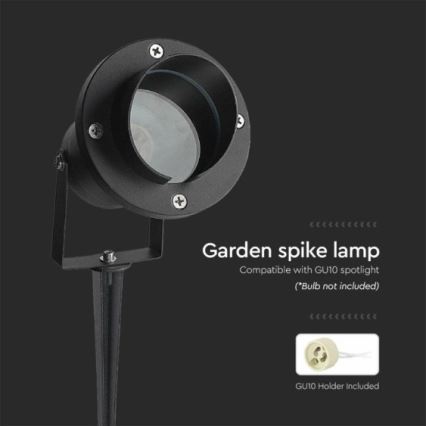 Utomhuslampa 1xGU10/35W/230V IP65