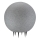 Utomhuslampa ARGENTO 1xE27/15W/230V diameter 50 cm IP65 grå