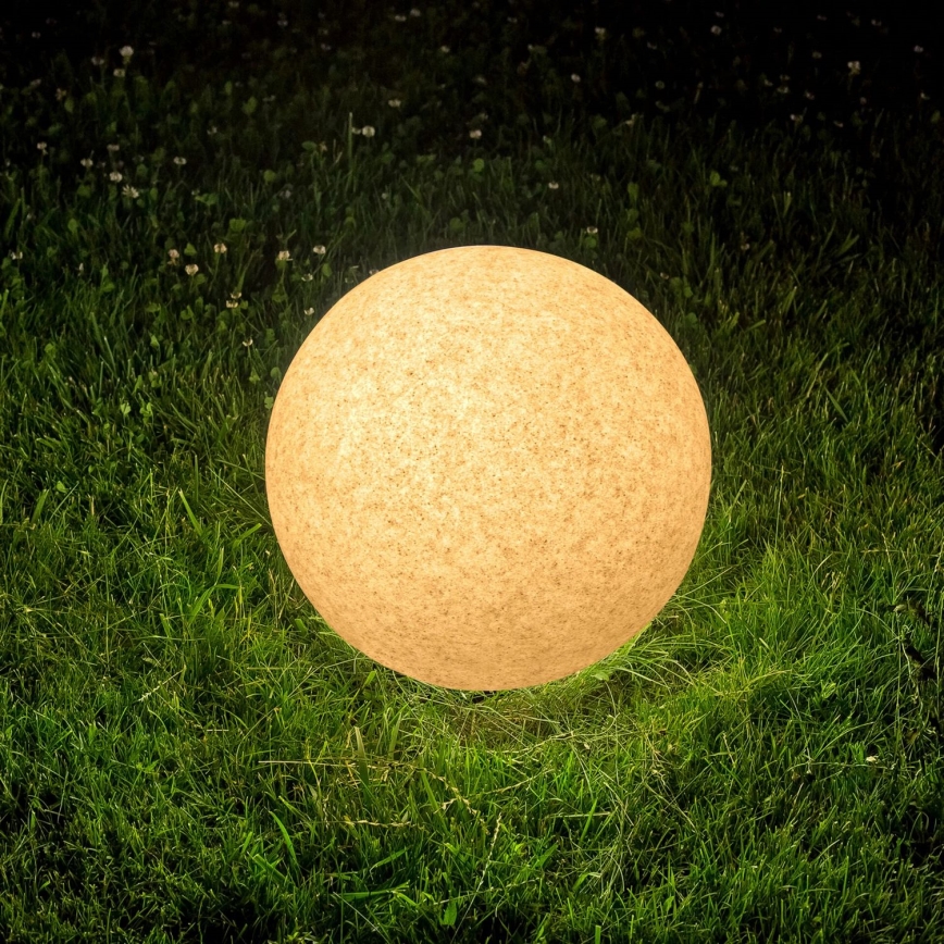 Utomhuslampa ARGENTO 1xE27/15W/230V diameter 50 cm IP65 grå