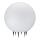 Utomhuslampa ARGENTO 1xE27/15W/230V diameter 50 cm IP65 vit