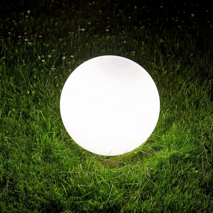 Utomhuslampa ARGENTO 1xE27/15W/230V diameter 50 cm IP65 vit