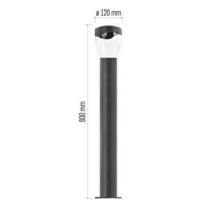 Utomhuslampa ARTEO 1xE27/15W/230V IP44 80 cm
