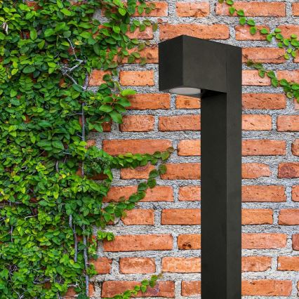 Utomhuslampa BOSTON 1xGU10/10W/230V 80 cm IP54 svart