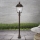 Utomhuslampa KENZO 1xE27/100W/230V IP44 brons/patina