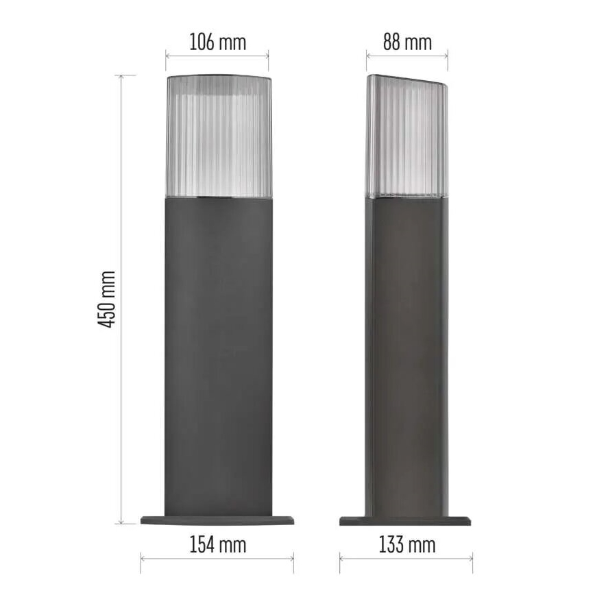 Utomhuslampa LANA 1xE27/25W/230V IP54 45 cm
