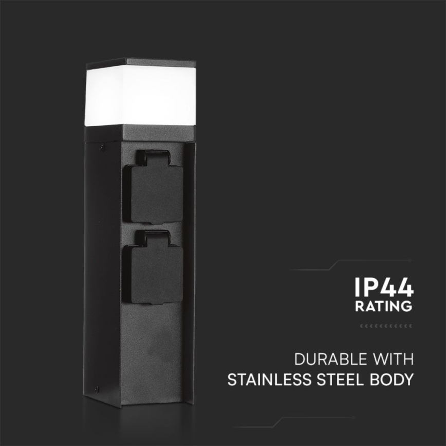 Utomhuslampa med 2 uttag 1xG9/11W/230V IP44