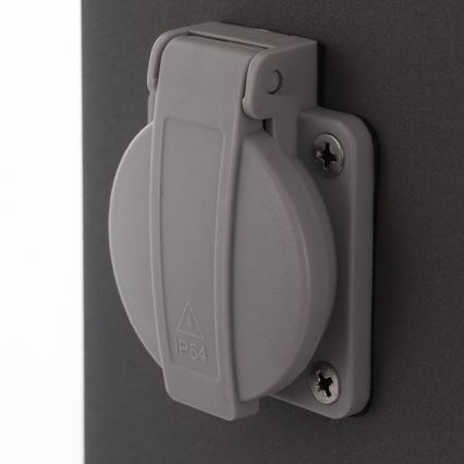 Utomhuslampa med kontakt GARD 1xE14/60W/230V IP44
