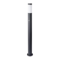 Utomhuslampa med sensor 1xE27/60W/230V IP44 110cm svart