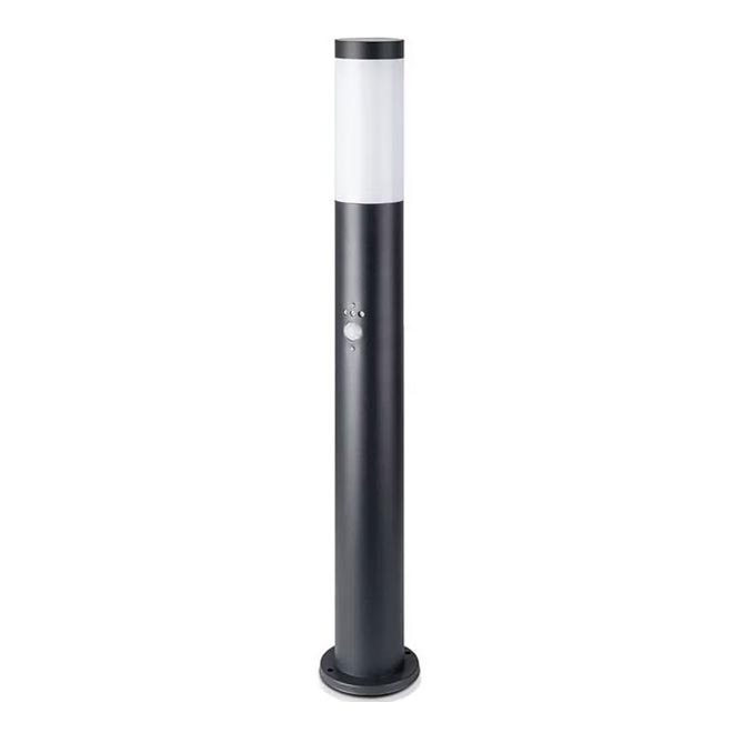 Utomhuslampa med sensor 1xE27/60W/230V IP44 80cm svart