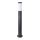 Utomhuslampa med sensor 1xE27/60W/230V IP44 80cm svart